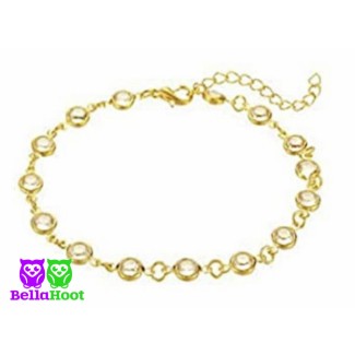 Anklet - Golden - Sparkle
