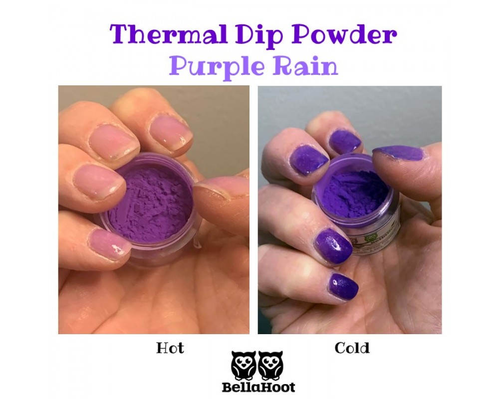 Perp Dip Powder, Purple to Pink Thermal Dip Powder, Dip Powder Thermal, Color  Changing Dip Powder for Nails 