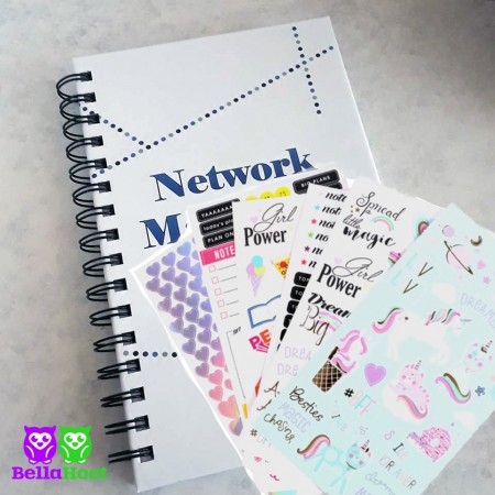 Network Marketing Planner - FREE Unicorn Planner Stickers